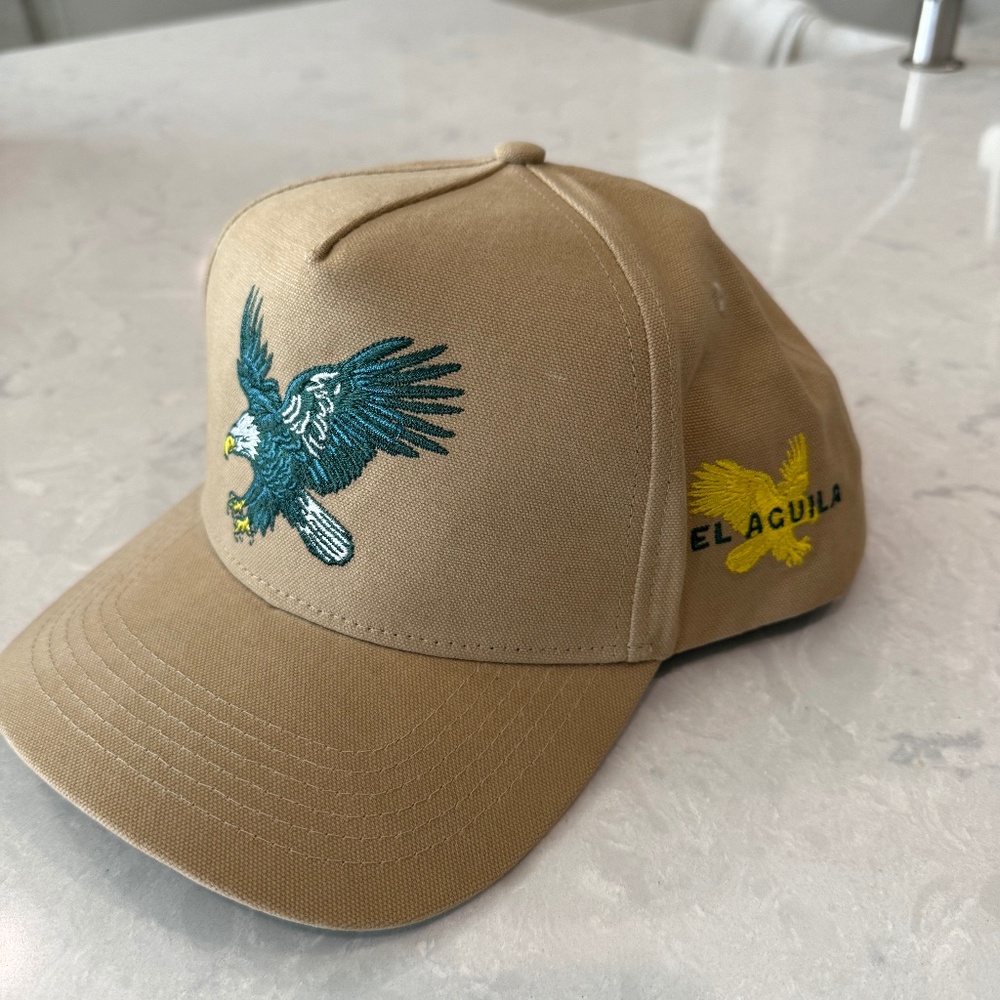 Sendero Provisions Eagle Hat/Brushed Canvas SnapBack